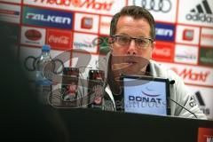 1. Bundesliga - Fußball - FC Ingolstadt 04 - Eintracht Frankfurt - 0:2 - Pressekonferenz Cheftrainer Markus Kauczinski (FCI)