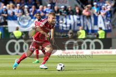 1. Bundesliga - Fußball - FC Ingolstadt 04 - FC Schalke 04 - letzter Spieltag - Max Christiansen (19, FCI)