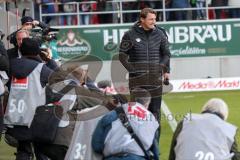 1. Bundesliga - Fußball - FC Ingolstadt 04 - RB Leipzig - Cheftrainer Ralph Hasenhüttl (Leipzig) unter Beobachtung