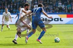 2. BL - Saison 2017/2018 - VFL Bochum - FC Ingolstadt 04 - Christian Träsch (#28 FCI) - Kruse Robbie #17 Bochum -  - Foto: Meyer Jürgen