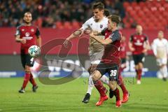 2. Bundesliga - Fußball - 1. FC Nürnberg - FC Ingolstadt 04 - Stefan Kutschke (20, FCI) Patrick Kammerbauer (39 FCN)
