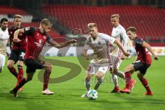 2. Bundesliga - Fußball - 1. FC Nürnberg - FC Ingolstadt 04 - mitte Robert Leipertz (13, FCI)