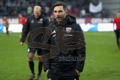 2. Bundesliga - Fußball - Holstein Kiel - FC Ingolstadt 04 - nach dem Spiel Cheftrainer Stefan Leitl (FCI)