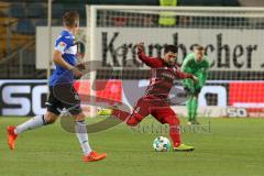 2. Bundesliga - Fußball - DSC Arminia Bielefeld - FC Ingolstadt 04 - rechts Almog Cohen (8, FCI)