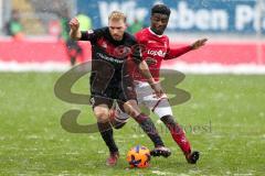 2. BL - Saison 2017/2018 - 1.FC Kaiserslautern - FC Ingolstadt 04 - Robert Leipertz (#13 FCI) - Foto: Meyer Jürgen