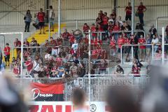 2. Bundesliga - Fußball - SV Sandhausen - FC Ingolstadt 04 - 1:0 - Spiel ist aus Niederlage für FCI, frustrierte mitgereiste FCI Fans