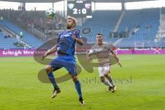 2. BL - Saison 2017/2018 - VFL Bochum - FC Ingolstadt 04 - Lukas Hinterseer (#16 Bochum) - Alfredo Morales (#6 FCI) - Foto: Meyer Jürgen
