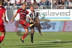 2. Bundesliga - Fußball - SV Sandhausen - FC Ingolstadt 04 - links Alfredo Morales (6, FCI)