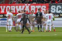 2. BL - Saison 2017/2018 - FC Heidenheim - FC Ingolstadt 04 - Die Mannschaft vor dem Spiel - Foto: Meyer Jürgen