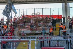 2. BL - Saison 2017/2018 - Eintracht Braunschweig - FC Ingolstadt 04 - Mitgereiste Fans nach Braunschweig - Foto: Meyer Jürgen