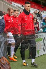 2. BL - Saison 2017/2018 - FC Heidenheim - FC Ingolstadt 04 - Alfredo Morales (#6 FCI)  beim Einlaufen zum warm machen - Foto: Meyer Jürgen