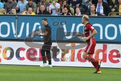 2. Bundesliga - Fußball - Dynamo Dresden - FC Ingolstadt 04 - Cheftrainer Stefan Leitl (FCI) jubelt