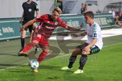 2. Bundesliga - Fußball - SpVgg Greuther Fürth FC Ingolstadt 04 - Thomas Pledl (30, FCI) Marco Caligiuri