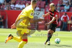 2. BL - Saison 2017/2018 - FC Ingolstadt 04 - 1. FC Union Berlin - Alfredo Morales (#6 FCI) beim Schuss - Foto: Meyer Jürgen