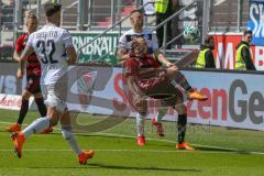 2. BL - Saison 2017/2018 - FC Ingolstadt 04 - Arminia Bielefeld - Moritz Hartmann (#9 FCI) - Foto: Meyer Jürgen