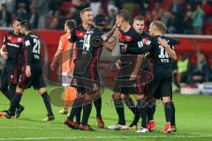 2. BL - Saison 2017/2018 - FC Ingolstadt 04 - SV Darmstadt 98 - Stefan Kutschke (#20 FCI) verwandelt den Elmeter zur 1:0 Führung - tor - jubel - Foto: Meyer Jürgen