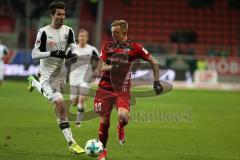 2. Bundesliga - Fußball - FC Ingolstadt 04 - SV Sandhausen - Markus Karl und rechts Sonny Kittel (10, FCI)