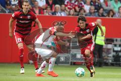 2. BL - Saison 2017/2018 - FC Ingolstadt 04 - SSV Jahn Regensburg - Takahiro Sekine (#22 FCI) - Foto: Meyer Jürgen
