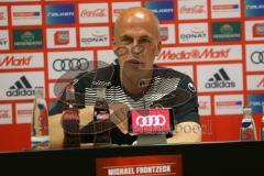 2. Bundesliga - Fußball - FC Ingolstadt 04 - 1. FC Kaiserslautern - Pressekonferenz nach dem Spiel Cheftrainer Michael Frontzeck Kaiserslautern
