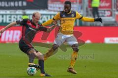 2. BL - Saison 2017/2018 - FC Ingolstadt 04 - Dynamo Dresden - Tobias Levels (#3 FCI) - Foto: Meyer Jürgen