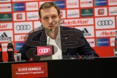 2. Bundesliga - FC Ingolstadt 04 - Eintracht Braunschweig - Pressekonferenz nach dem Spiel Pressesprecher Oliver Samwald (FCI)