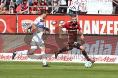 2. Bundesliga - Fußball - FC Ingolstadt 04 - DSC Armenia Bielefeld - rechts Robert Leipertz (13, FCI) Manuel Prietl (19 DSC)