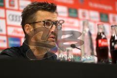 2. Bundesliga - Fußball - FC Ingolstadt 04 - 1. FC Nürnberg - Pressekonferenz nach dem Spiel Cheftrainer Michael Köllner (FCN)