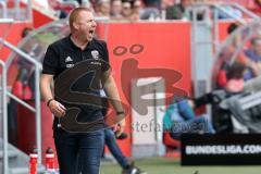 2. Bundesliga - Fußball - FC Ingolstadt 04 - 1. FC Union Berlin - 0:1 - Cheftrainer Maik Walpurgis (FCI) an der Seitenlinie schreit, Gestik