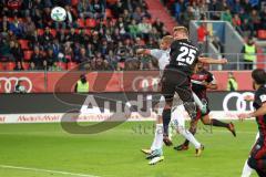 2. Bundesliga - Fußball - FC Ingolstadt 04 - 1. FC Heidenheim - Hauke Wahl (25, FCI) köpft zum 1:0 Tor Jubel