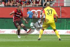 2. Bundesliga - Fußball - FC Ingolstadt 04 - 1. FC Union Berlin - 0:1 - Marcel Gaus (19, FCI) Leistner Toni (Union 37)