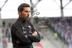 2. Bundesliga - Fußball - FC Ingolstadt 04 - FC Erzgebirge Aue - Cheftrainer Stefan Leitl (FCI)