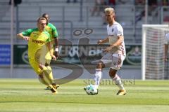 2. Bundesliga - Testspiel - Fußball - FC Ingolstadt 04 - FC Nantes - rechts Alfredo Morales (6, FCI)