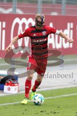 2. Bundesliga - Fußball - Testspiel - FC Ingolstadt 04 - SpVgg Unterhaching - Moritz Hartmann (9, FCI) mit Gesichtsmaske