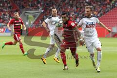 2. Bundesliga - Fußball - FC Ingolstadt 04 - Saisoneröffnung - Testspiel - Zweikampf Darío Lezcano (11, FCI)