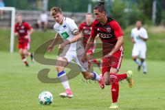 FC Ingolstadt 04 - B-Junioren - Landesliga - Freundschaftsspiel gegen Hertha BSC Berlin - Domislic Renato rot FCI - Foto: Jürgen Meyer