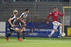 2. Bundesliga - SV Sandhausen - FC Ingolstadt 04 - rechts Stefan Kutschke (20, FCI)