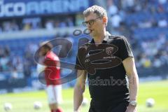 2. Bundesliga - Arminia Bielefeld - FC Ingolstadt 04 - Co-Trainer Michael Henke (FCI) vor dem Spiel