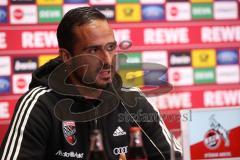 2. Bundesliga - Fußball - 1. FC Köln - FC Ingolstadt 04 - Pressekonferenz nach dem Spiel Cheftrainer Alexander Nouri (FCI)
