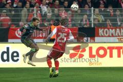 2. Bundesliga - 1. FC Union Berlin - FC Ingolstadt 04 - Thomas Pledl (30, FCI) Christopher Lenz (Union 25)