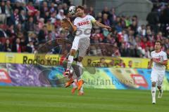 2. BL - Saison 2018/2019 - 1. FC Köln - FC Ingolstadt 04 - Sonny Kittel (#10 FCI) - Jonas Hector (#14 Köln) - Foto: Meyer Jürgen