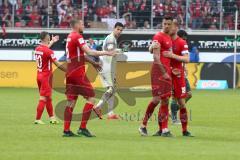 2. Bundesliga - Fußball - 1. FC Heidenheim - FC Ingolstadt 04 - mitte Torwart Philipp Tschauner (41, FCI) schimpft