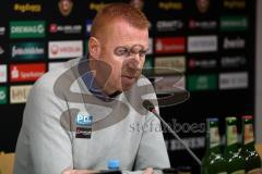 2. Bundesliga - SG Dynamo Dresden - FC Ingolstadt 04 - Pressekonferenz nach dem Spiel, Cheftrainer Maik Walpurgis (Dresden)