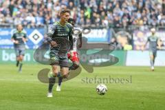 2. Bundesliga - Hamburger SV - FC Ingolstadt 04 - Phil Neumann (26, FCI) Jatta, Bakery (18 HSV)
