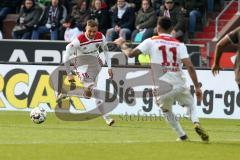 2. Bundesliga - FC St. Pauli - FC Ingolstadt 04 - Sonny Kittel (10, FCI) Darío Lezcano (11, FCI)