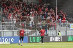 2. Bundesliga - Fußball - Die Spieler des FCI begrüßen die Fans - SV Wehen Wiesbaden - FC Ingolstadt 04 -