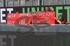 2. Bundesliga - Fußball - SV Wehen Wiesbaden - Fans - Schanzer Rollis - FC Ingolstadt 04 -