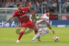 2. Bundesliga - Darío Lezcano (11, FCI)  - Fußball - SV Wehen Wiesbaden - FC Ingolstadt 04 -