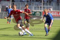 2. Bundesliga - Fußball - FC Ingolstadt 04 - Saisoneröffnung - Testspiel gegen Bayerische Regionalauswahl BFV, Thorsten Röcher (29 FCI) links