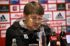 2. Bundesliga - Fußball - FC Ingolstadt 04 - 1. FC Magdeburg - Pressekonferenz nach dem Spiel, Cheftrainer Michael Oenning Magdeburg