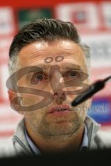 2. Bundesliga - FC Ingolstadt 04 - SV Darmstadt 98 - Pressekonferenz nach dem Spiel, Cheftrainer Tomas Oral (FCI)